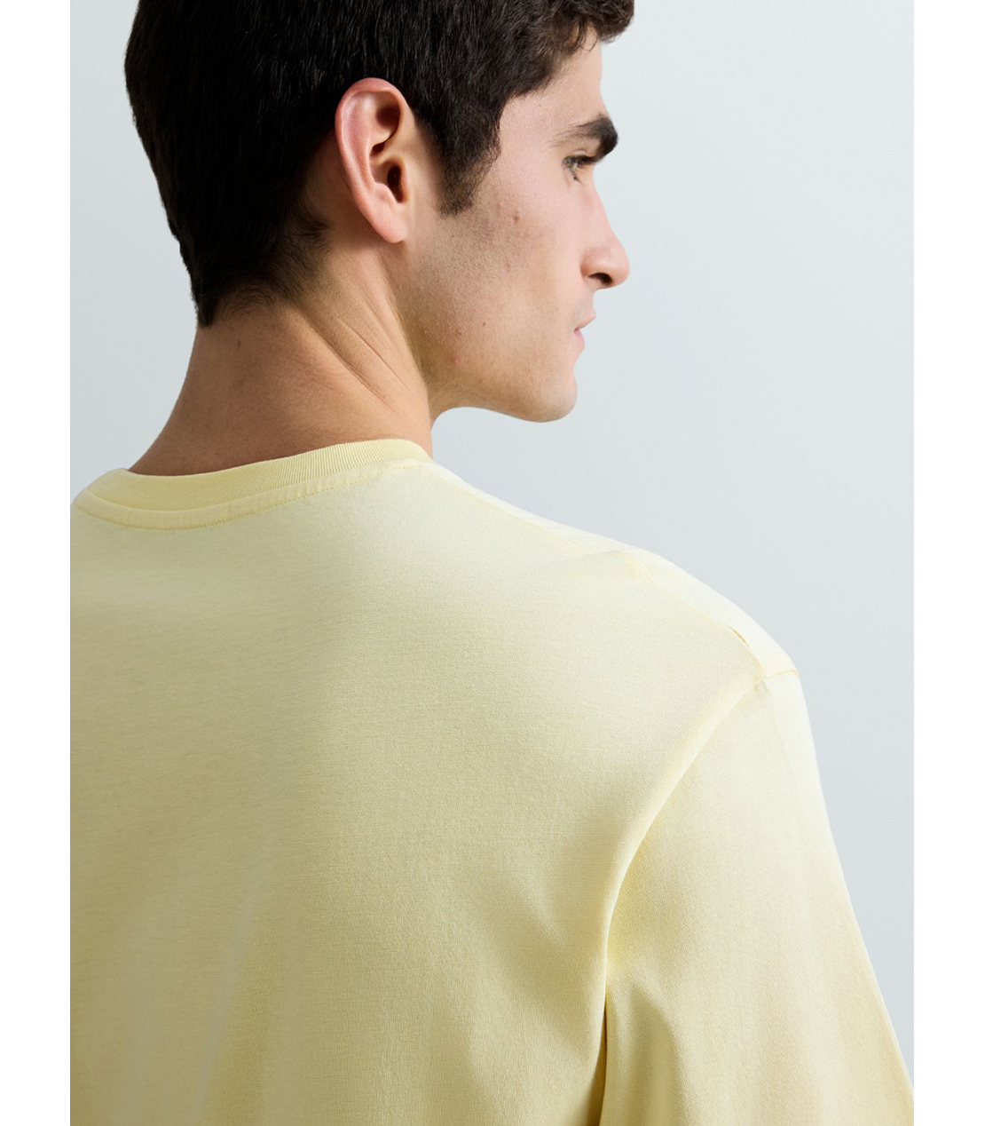 ベーシックジャージーカクテルプリント Tシャツ 詳細画像 ペールイエロー 6